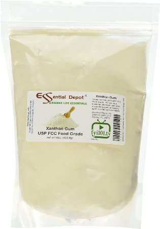 Xanthan Gum 1lb Powder USP FCC Food Grade