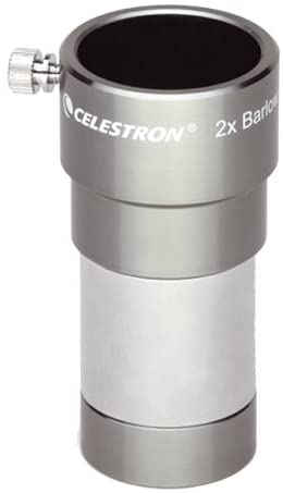 Celestron 93326 2 x 1.25 Inch Omni Barlow Lens