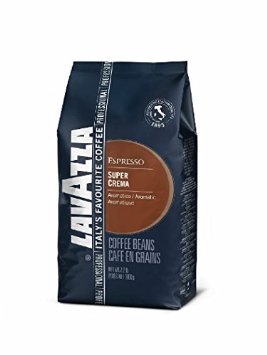 Lavazza Super Crema Espresso - Whole Bean Coffee 22-Pound Bag Packaging May Vary