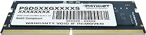 Patriot Signature Line DDR5 8GB (1 x 8GB) 5600MHz SODIMM Single - PSD58G560041S