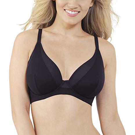 Vanity Fair Women's Breathable Luxe Full Coverage Unlined Underwire Bra 75237
