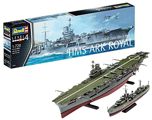 Revell of Germany 05149 HMS Ark Royal & Tribal Destroyer