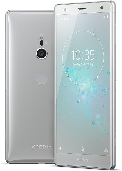 Sony Xperia XZ2 Unlocked Smarphone - Dual SIM - 5.7" Screen - 64GB - Liquid Silver (US Warranty)