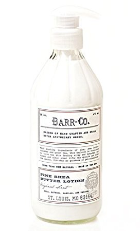 Barr-Co. Fine Shea Butter Lotion - Original Scent 16oz