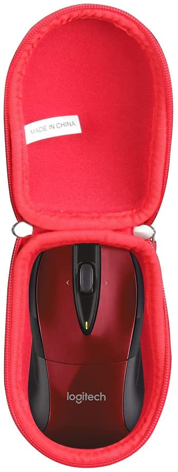 Hermitshell Hard Travel Case for Logitech Wireless Mobile Mouse M525 M505 M545 (Red)