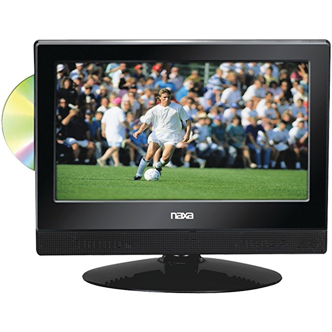 NAXA NTD1354 13.3" Widescreen Led HDTV/DVD Combination