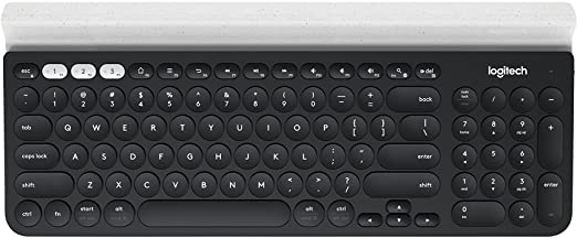 Logitech K780 Multi-Device Wireless Keyboard for Computer, Phone and Tablet – Logitech Flow Cross-Computer Control Compatible – Speckles