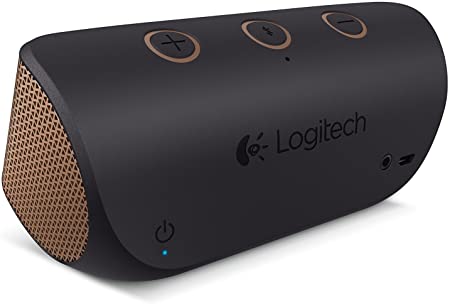 Logitech X300 Mobile Wireless Stereo Speaker, Copper Black