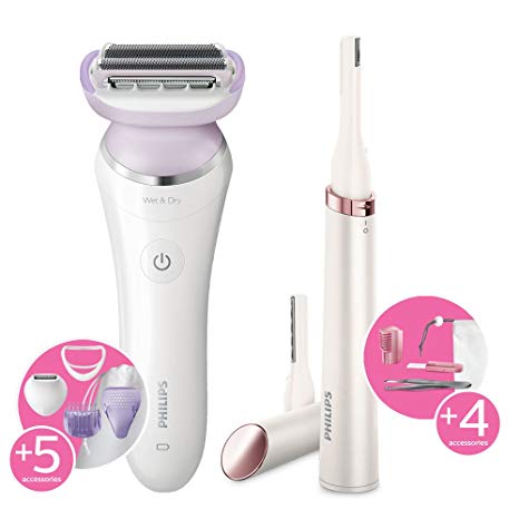 Philips  SatinShave and Precision Trimmer Bundle