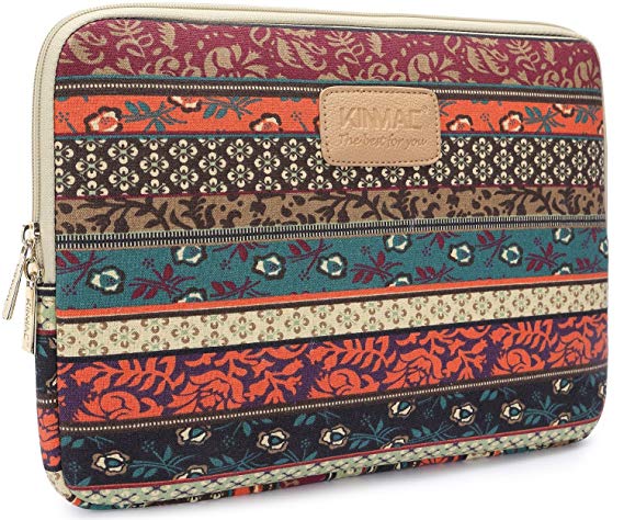 Kinmac New Bohemian Waterproof Laptop Sleeve 12 Inch for 12.3 inch 12.5 inch and Surface Pro 3 Surface Pro 4