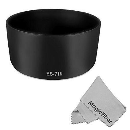 Canon ES-71II Replacement Altura Photo Lens Hood for Canon EOS EF 50mm f14 USM Lens