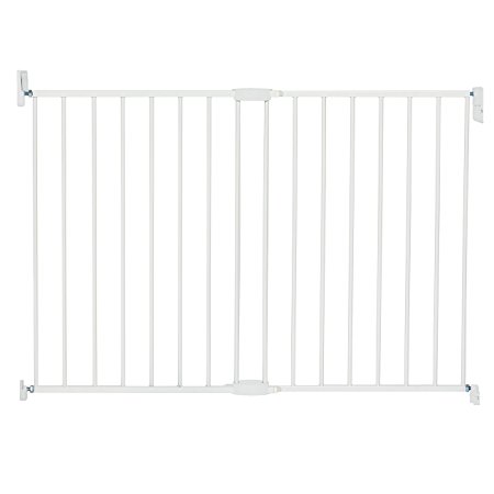 Munchkin Extending Extra Tall and Wide Metal Gate, White