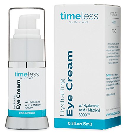 Hydrating Hyaluronic Acid   Matrixyl   Algae Eye Cream 0.5 oz. by Timeless Skin Care