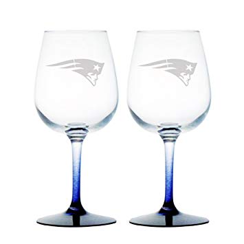 NFL Wine Glass, 12-Ounce, 2-Pack