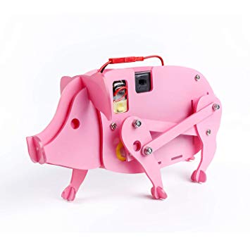 SunFounder Pig Bionic DIY Robot Kit for Kids