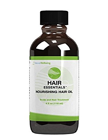 Hair Essentials Nourishing Hair Oil - Moisturizes, Conditions, Strengthens and Protects Hair - 4 oz/118 ml Liquid Bottle