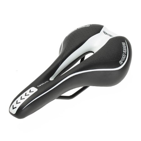 OUTERDO Bike Saddle Mountain Bike Seat Professional Road MTB Gel Comfort Bicycle Seat Cycling Seat Cushion Pad 27*15cm