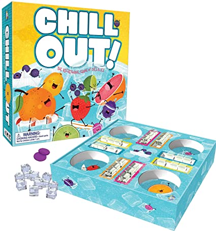 Gamewright  - Chill Out! The Refreshing Game of Dice & Ice