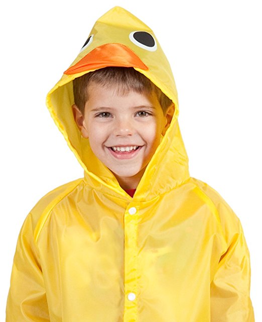 Cloudnine Children's Duck Raincoat(One size fits all:Ages 5-12)