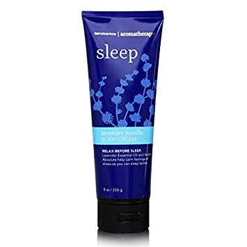 Bath & Body Works Aromatherapy Body Cream Sleep - Lavender Vanilla 8 Oz