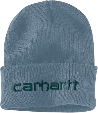 Carhartt Men's Knit Insulated Logo Graphic Cuffed Beanie