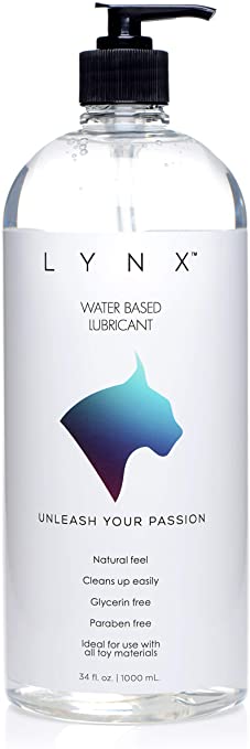 Lynx Water Based Lubricant, 34 Ounces, 34 Fluid Ounce