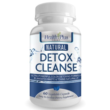 Detox Cleanse Safe and All Natural, Perfect Blend For Cleansing and Detoxifying, Great To Flush Toxins, Impurities, and Waste The All Natural Way. 60 capsules