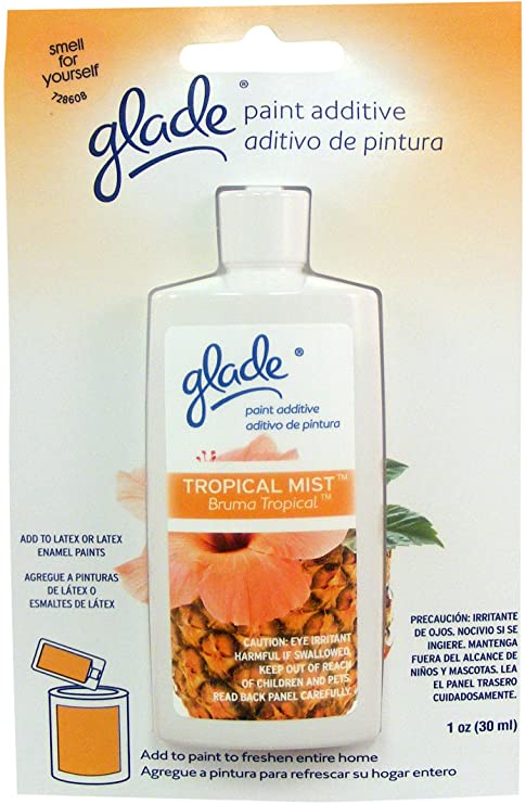 Glade Scented Paint Additive, Tropical Mist, 1 oz, PATM