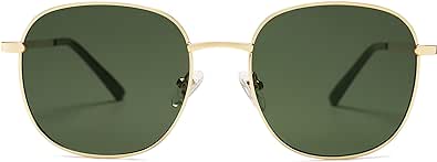 SOJOS Classic Square Sunglasses for Women Men with Spring Hinge Sunnies SJ1137