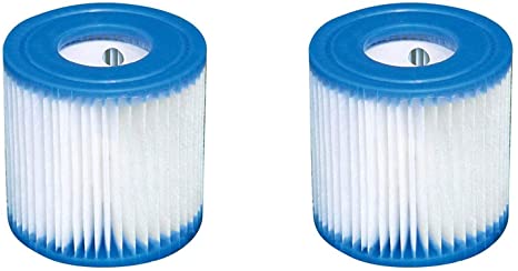 Intex Swimming Pool Easy Set Filter Cartridge Replacement - Type H (2 Pack)