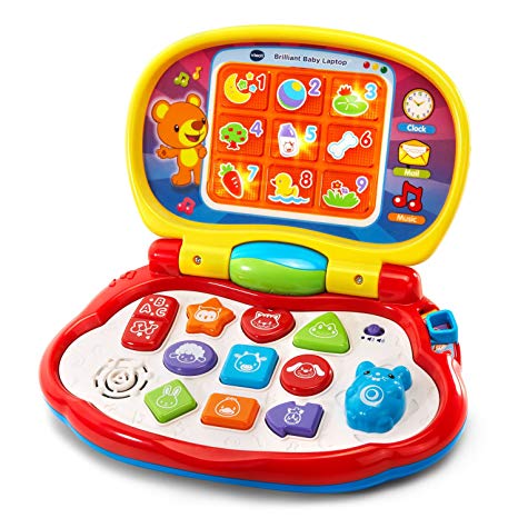 VTech Brilliant Baby Laptop,red