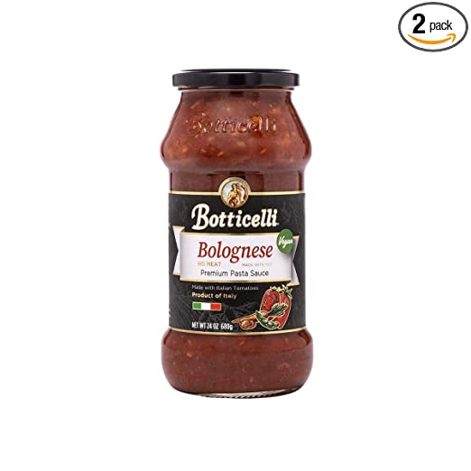 Botticelli Vegan Bolognese Premium Pasta Sauce (24oz) (2)