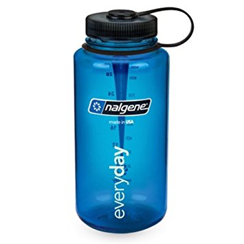 Nalgene Tritan Wide Mouth Water Bottle, 32-Ounce-Blue