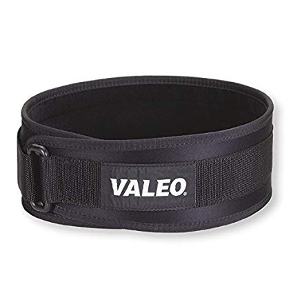 Valeo 6-Inch VLP Performance Low Profile Belt with Waterproof Foam Core and Low Profile Torque Ring Closure, Small