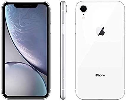 Apple iPhone XR, US Version, 256GB, White - AT&T (Renewed)