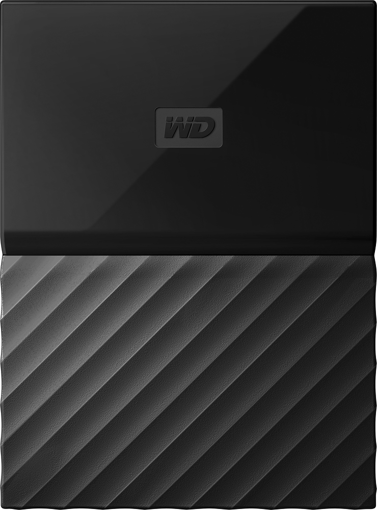 WD - My Passport 3TB External USB 3.0 Portable Hard Drive - Black