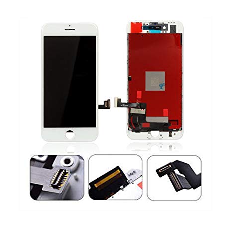 ZTR for iPhone 8 Plus 5.5" LCD Display Screen Replacement Digitizer Assembly Touchscreen with 3D Touch in White