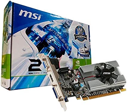 MSI GeForce 210 1GB 64-bit (N210-MD1G/D3) PCI Express 2.0 x16 HDCP Ready Low Profile Ready