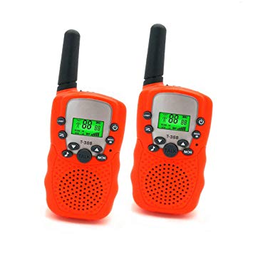 BlTy Toys for 3-12 Year Old Girls, Walkie Talkies for Kids Toys for 3-12 Year Old Boys Toys Gifts for Teen Boys Gifts for Teen Girls Birthday Gifts 1 Pair(Orange)