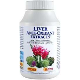 Liver Anti-Oxidant Extracts 120 Capsules