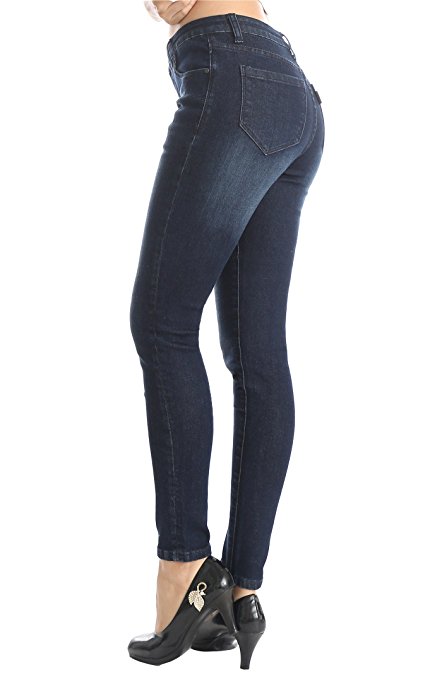 ZADDIC Skinny Fit Jeans Women’s Butt Lift Super Comfy Stretch Skinny Jeans Leggings