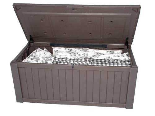 Keter Jumbo Plastic Garden Storage Box - 570 Litre Capacity