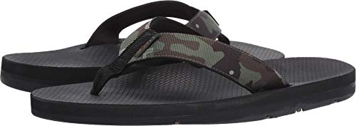 Scott Hawaii Kaikane Sandals for Men, Neoprene Lined Flip Flops, No Slip Sole with Arch