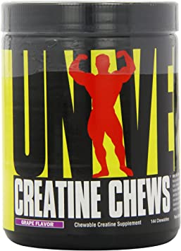 Universal Creatine Chews, Grape, 144-Count