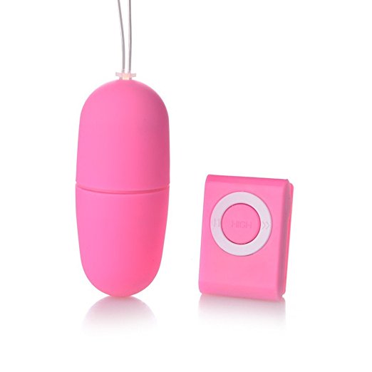 Candy and Me Multi Speed Mp3 Design Strong Powerful Vibrator Remote Control Wireless Love Egg Bullet (Pink)