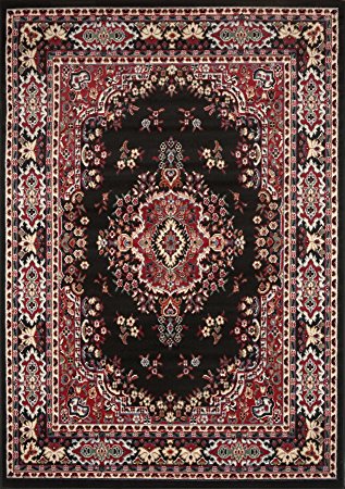 Home Dynamix 10-7069-450 Premium Collection Area Rug, 9 x 12-Feet, Black