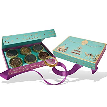 VAHDAM, Indian Tea Carnival Gift Set - 6 Teas in Sampler Gift Box | OPRAH's FAVORITE TEA 2019 | Packed at Source in India | Christmas Gifts for Dad | Gifts for Men | Men Gifts | Tea Gifts Set