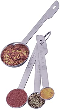 Prepworks by Progressive Stainless Steel Measuring Spoons - Set of 4