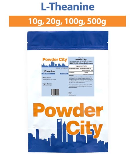 Powder City L-theanine (20 grams)