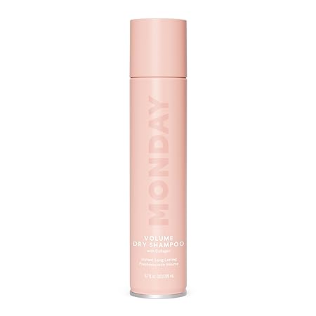 MONDAY HAIRCARE Dry Shampoo Volume 6.7oz, Volumizes and Freshens Hair, Absorbs Oil, Nourishes with Keratin, Protects Hair